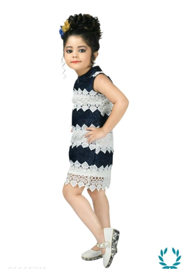 Linotex Girls Party Festival Dress - 2-3 Years, Black/ White